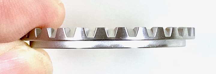 Crown - Lünette Keramik VOSTOK AMPHIBIA KOMANDIRSKIE poliert (LU-INS-49) - 4