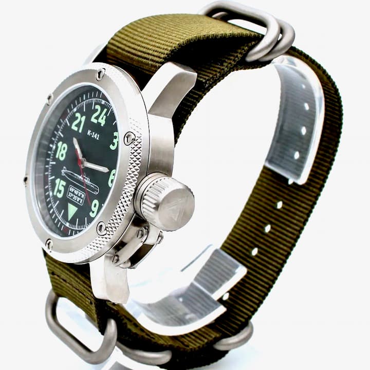 TRIUMPH SUBMARINE KURSK, 24hr time, SAPPHIRE glass (1089.21) - 2