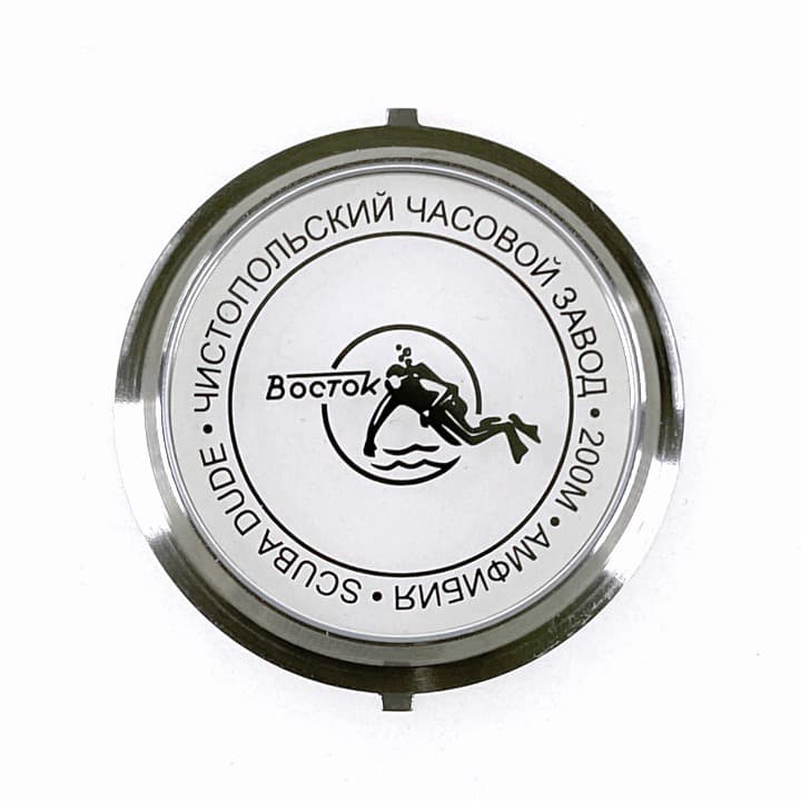 Glasboden SCUBA DUDE (groß) VOSTOK AMPHIBIA KOMANDIRSKIE (GB-2)