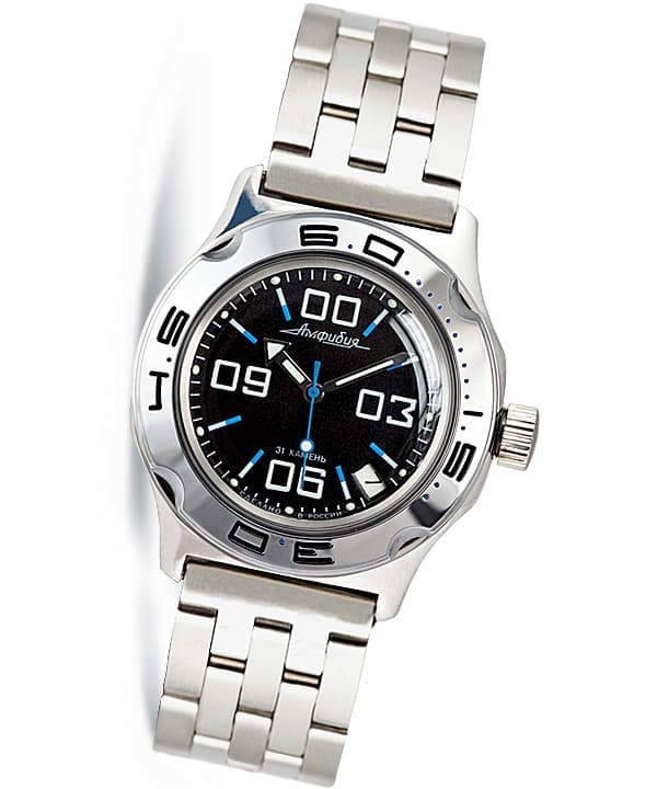 22mm, stainless steel bracelet VOSTOK for AMPHIBIA and KOMANDIRSKIE watches (ST22-03) - 4