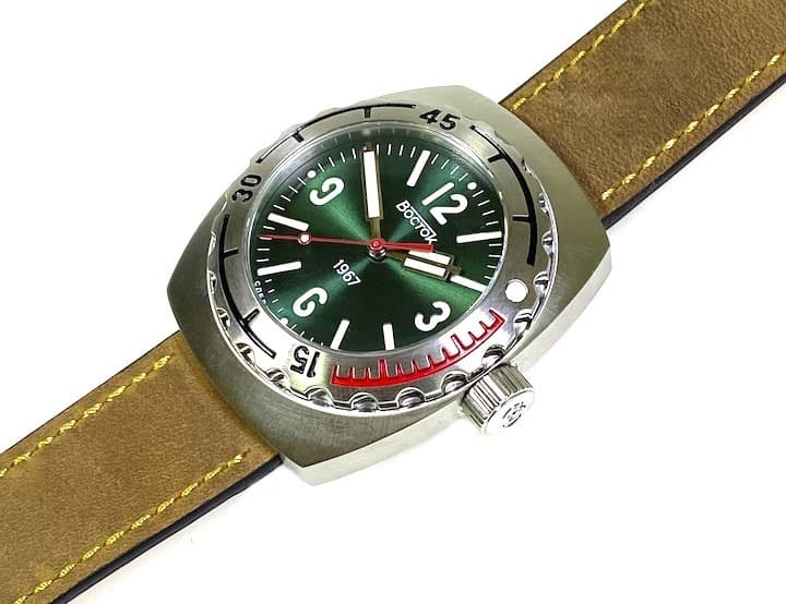VOSTOK AMPHIBIA 1967, sapphire glass (190045) - 3