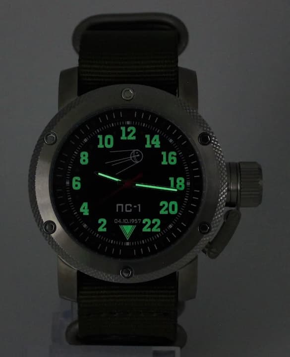 TRIUMPH SPUTNIK 1, 24hr time, SAPPHIRE glass (1124.21) - 4