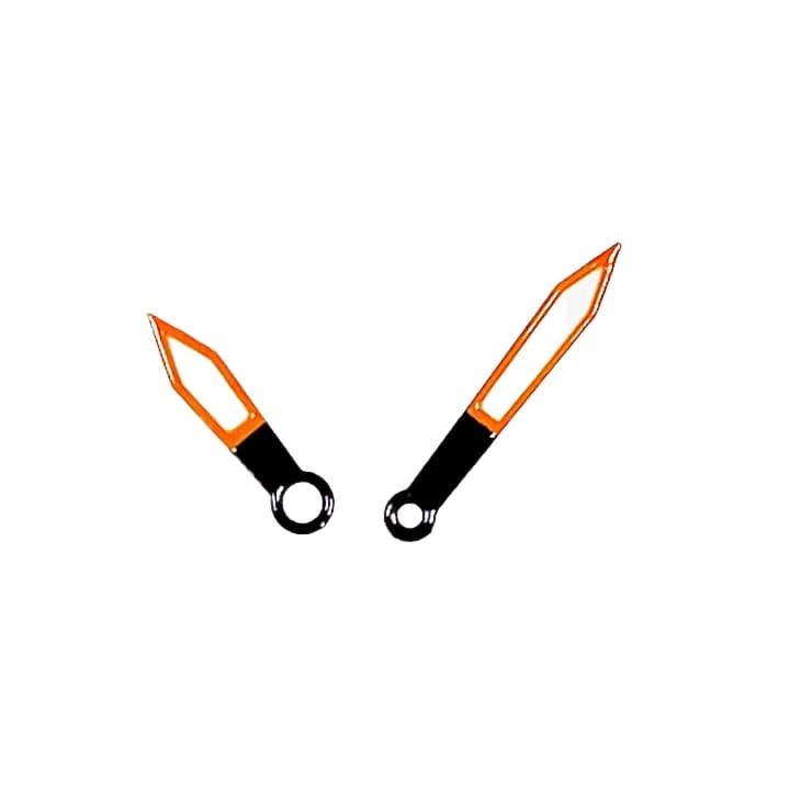 Orange - schwarze Zeiger VOSTOK AMPHIBIA KOMANDIRSKIE (PAAR96) - 1