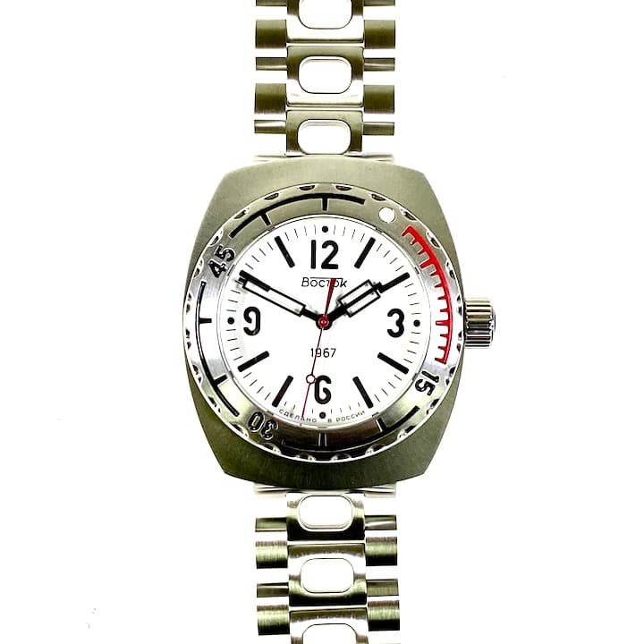 VOSTOK AMPHIBIA 1967, sapphire glass (190046) - 2