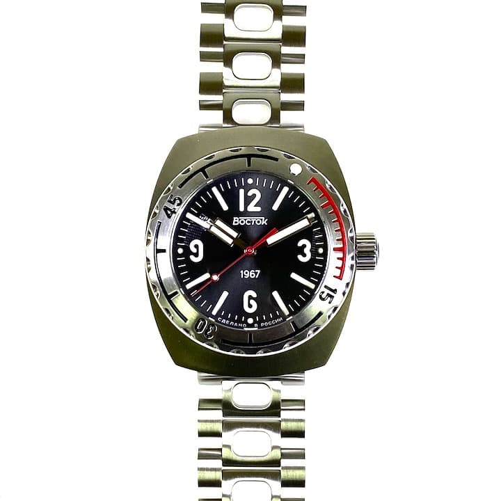 VOSTOK AMPHIBIA 1967, sapphire glass (190043) - 2