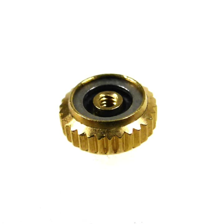 Aufzugskrone für alte VOSTOK Modelle, wie Prezisionnye, Almaz, Volna, vergoldet k-ku - 2