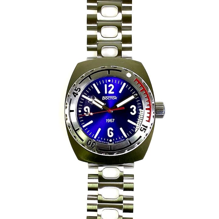 VOSTOK AMPHIBIA 1967, sapphire glass (190044) - 2