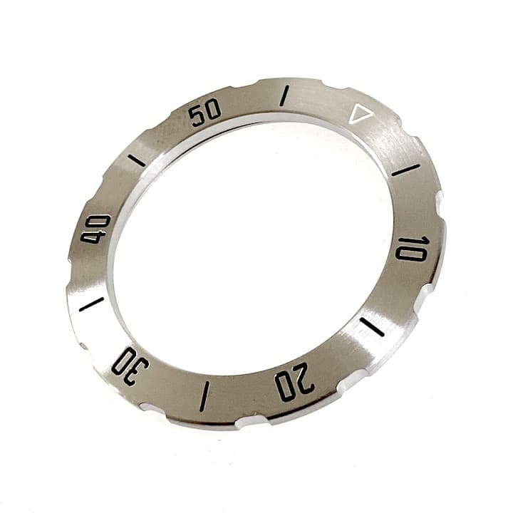 Lünette VOSTOK KOMANDIRSKIE mit Feder, gebürstet (35k-4/11) - 3