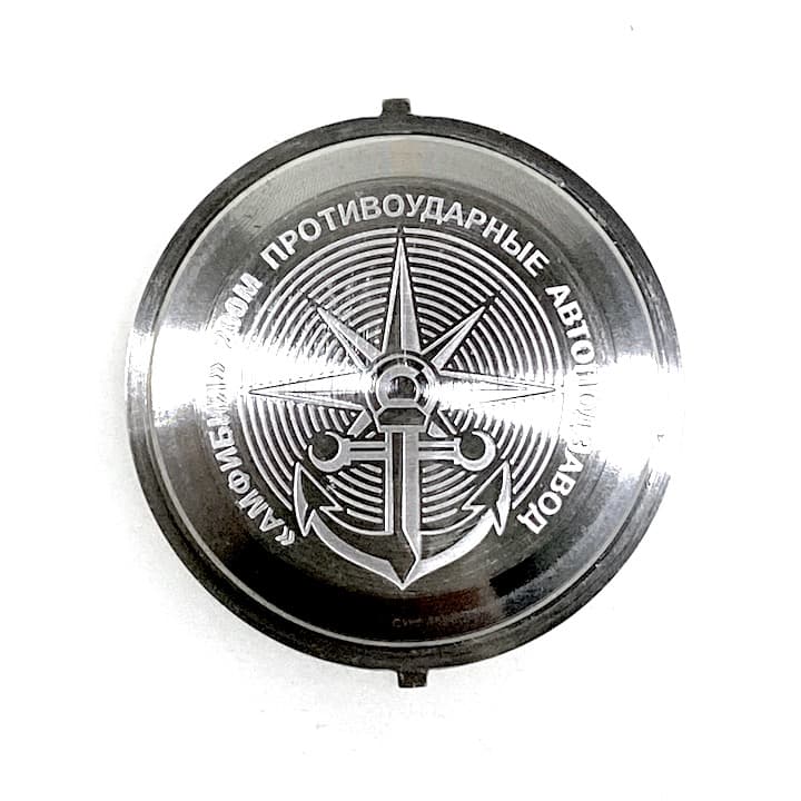 VOSTOK stainless steel case back Windrose (71k-2 Windrose) - 2