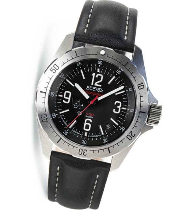 VOSTOK KOMANDIRSKIE K-39 mit 24Std. Index (390776)