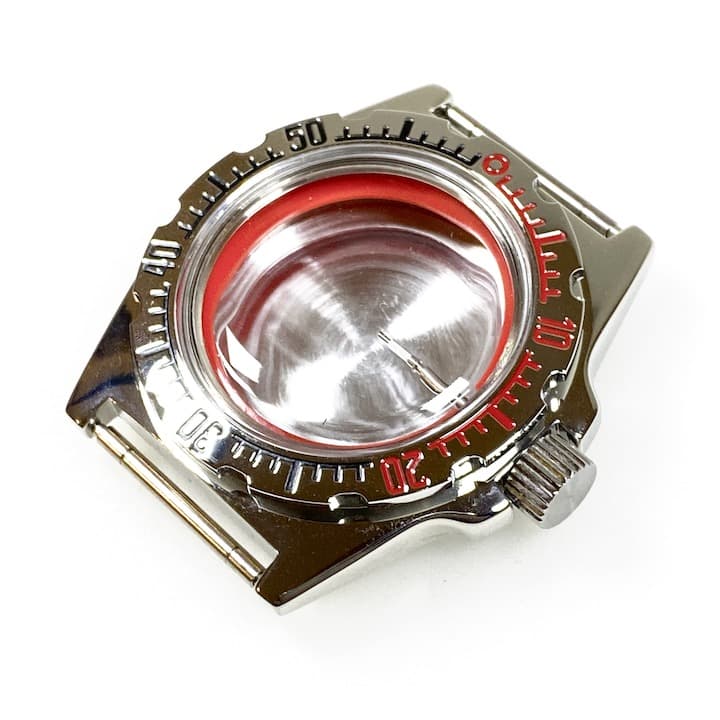 Case VOSTOK 110, polished, polished bezel (110ksb / 1) - 2