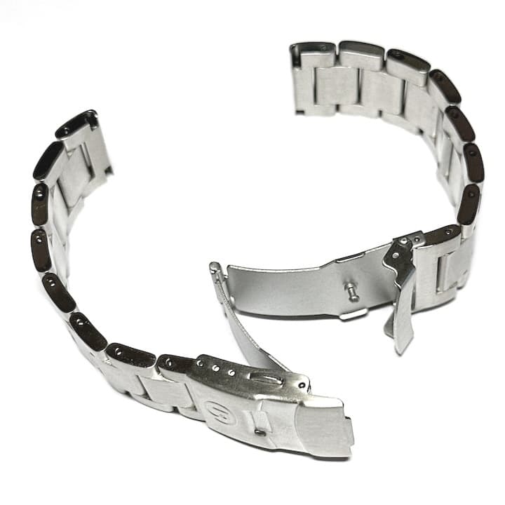 22mm, original solid stainless steel bracelet VOSTOK (ST22-04) - 2
