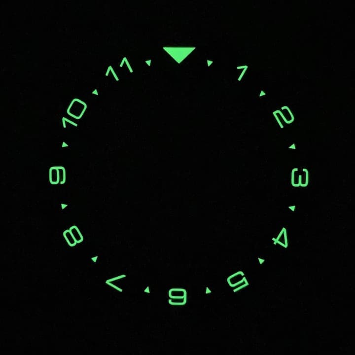 Lünette Keramik VOSTOK AMPHIBIA KOMANDIRSKIE mit Feder (LU-INS-23) - 3