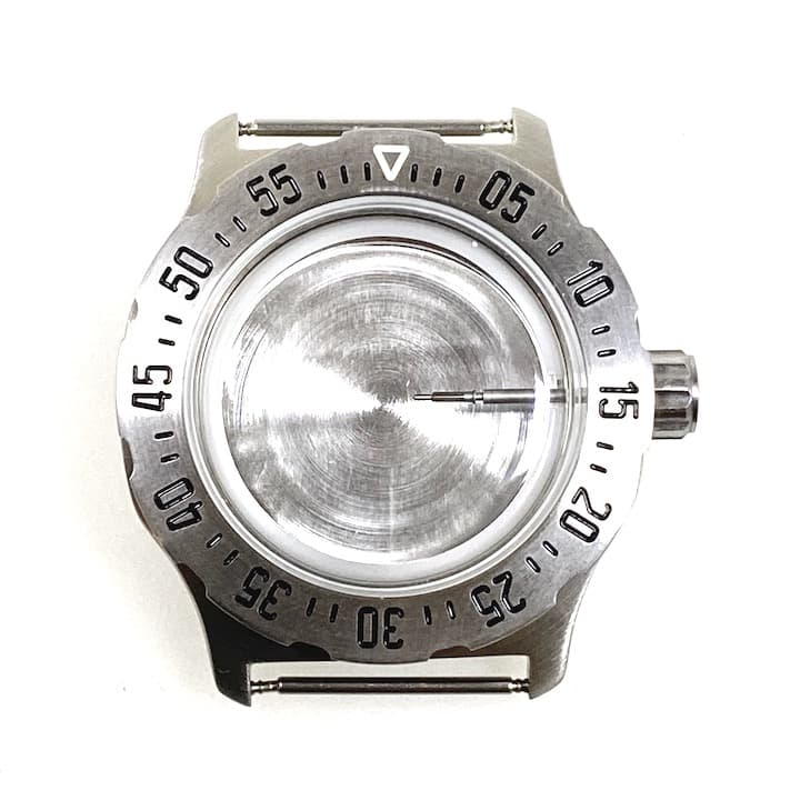 Gehäuse VOSTOK 350, gebürstet, (350ksb / 2)
