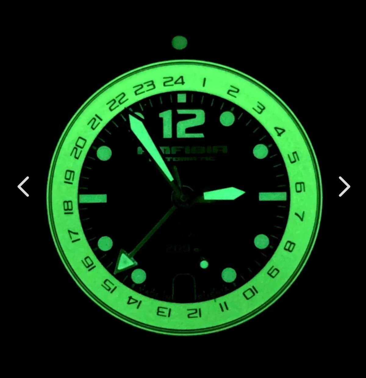 VOSTOK AMFIBIA REEF, additional 24hr - GMT - time (080481) - 3