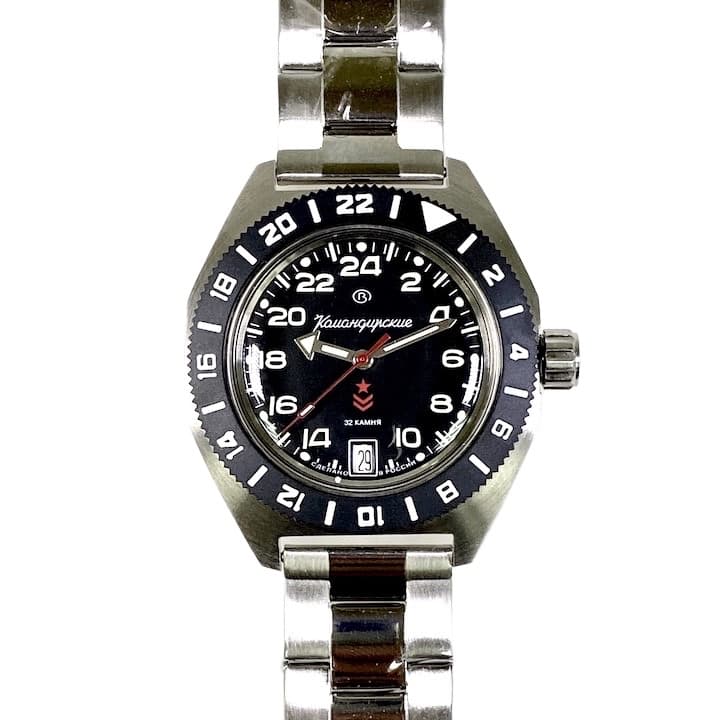 VOSTOK KOMANDIRSKIE 24hr time (650541 S5) - 2