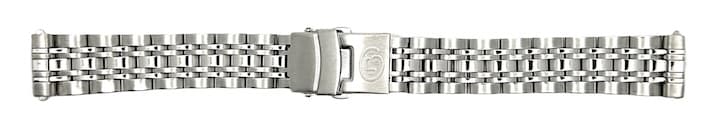 18mm massives Edelstahlarmband VOSTOK 7-reihig (ST18-04)
