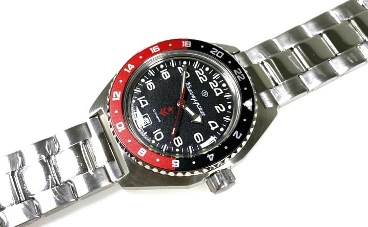 VOSTOK KOMANDIRSKIE 24Std.-Zeit (650541 S3) - 4