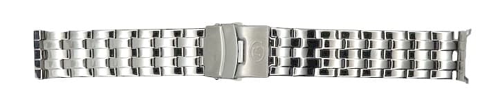 22mm 5-reihiges Edelstahlarmband VOSTOK für AMPHIBIA KOMANDIRSKIE Uhren (ST22-11)