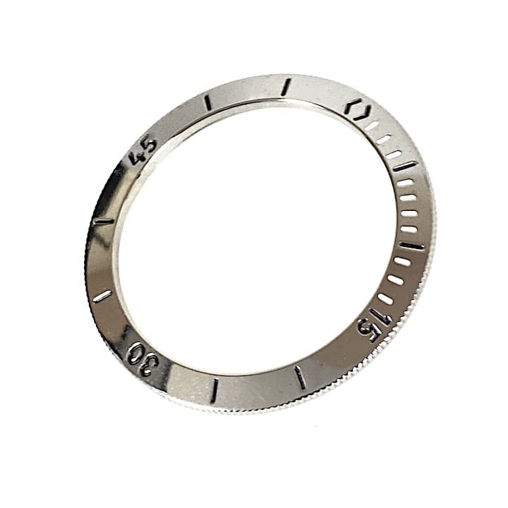 Lünette VOSTOK AMPHIBIA mit Feder, weiße Minuten (12k-1/3) - 2