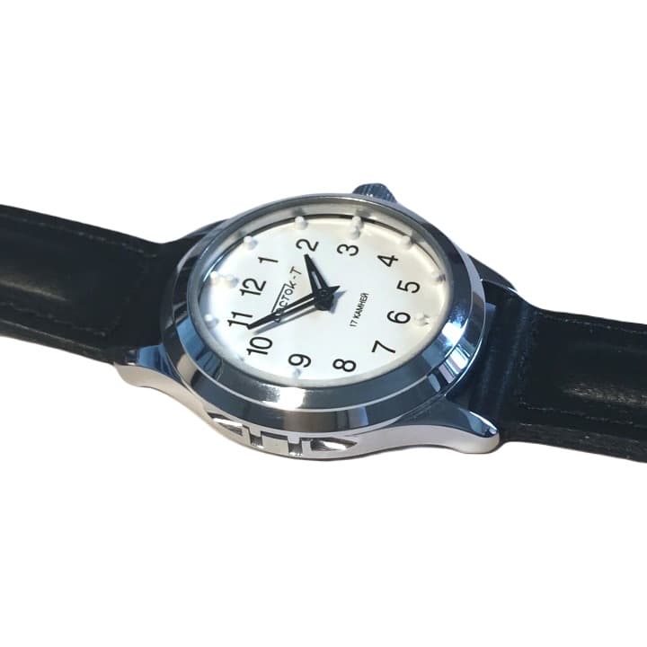 VOSTOK braille watch with spring lid (491210) - 4