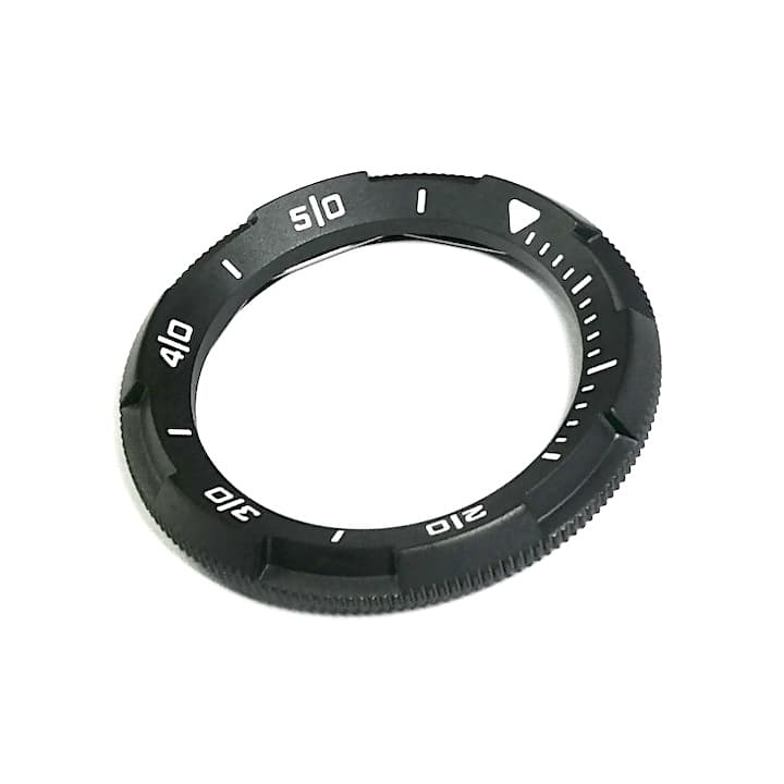 3D bezel VOSTOK AMPHIBIA KOMANDIRSKIE, black PVD with spring (LU-MAS-23) - 2