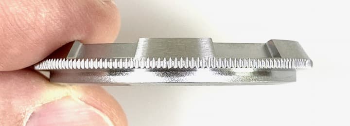 3D bezel VOSTOK AMPHIBIA KOMANDIRSKIE with spring (LU-MAS-22) - 3