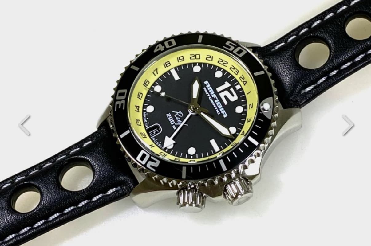 VOSTOK AMFIBIA REEF, additional 24hr - GMT - time (080481) - 4