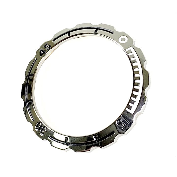 Lünette VOSTOK AMPHIBIA mit Feder, poliert (09k-2) - 2