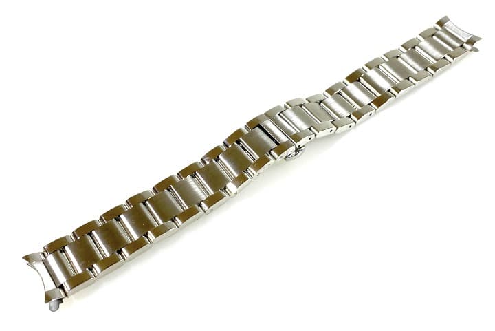 20mm VOSTOK Edelstahlarmband mit Butterfly - Schließe (ST20-02)