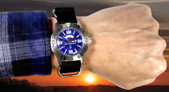 VOSTOK KOMANDIRSKIE K-35 with additional 24hr time (350669) - 2