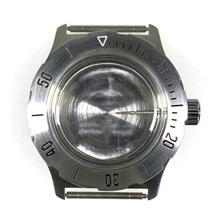 Gehäuse VOSTOK 350, gebürstet, (350ksb / 1)
