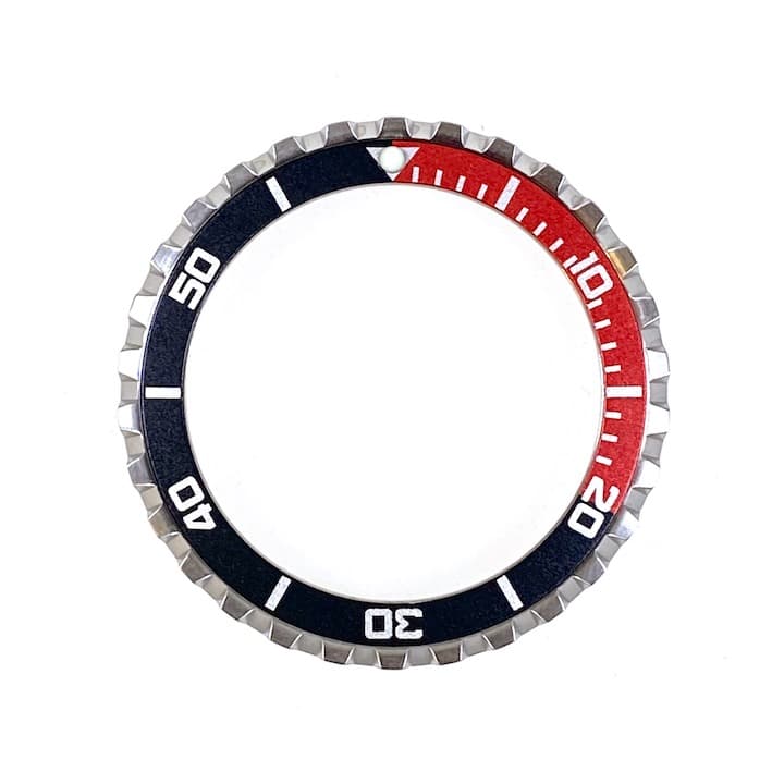 Crown - Lünette VOSTOK AMPHIBIA KOMANDIRSKIE gebürstet (LU-INS-42)