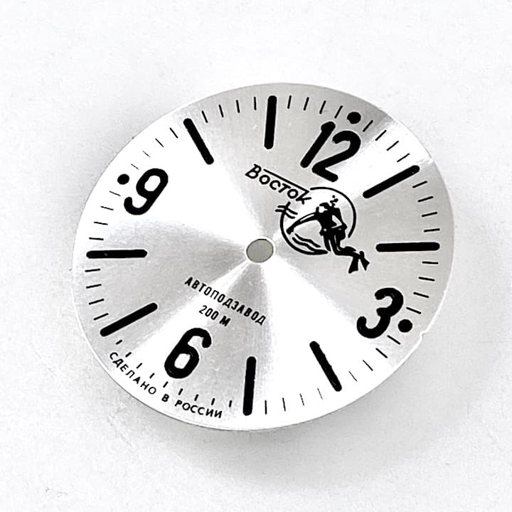 Zifferblatt 660 -4 VOSTOK AMPHIBIA SCUBA DUDE schwarze Leuchtziffern - 2
