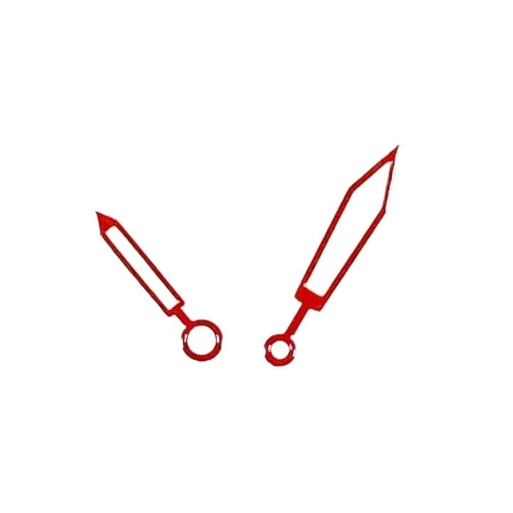 Rote Plongeur Zeiger VOSTOK AMPHIBIA KOMANDIRSKIE (PAAR101) - 1