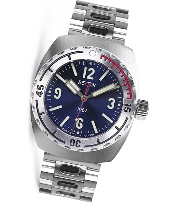 VOSTOK AMPHIBIA 1967, Saphirglas (190044)