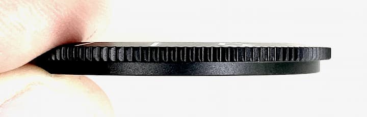 24-Std. Lünette schwarz PVD VOSTOK AMPHIBIA KOMANDIRSKIE mit Feder (LU-MAS-03) - 4