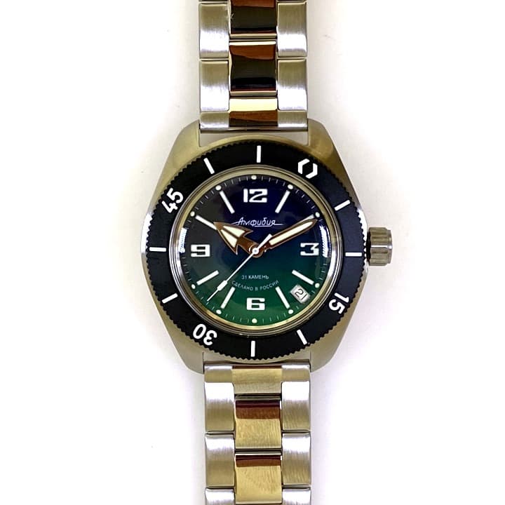 Silberne Zeiger VOSTOK AMPHIBIA KOMANDIRSKIE (PAAR50) - 3