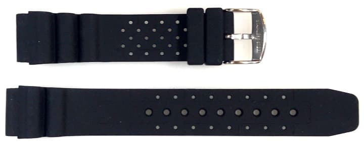 18mm VOSTOK strap XL, polyurethane, black (PUS01-18mm) - 4