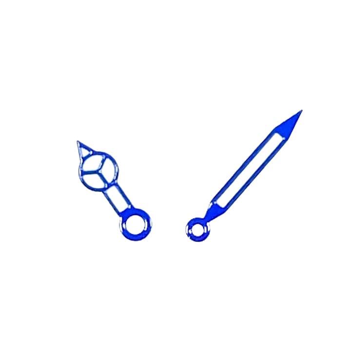 Blaue Mercedes Zeiger VOSTOK AMPHIBIA KOMANDIRSKIE (PAAR72) - 1