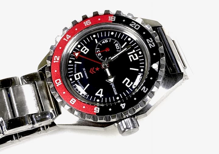 VOSTOK KOMANDIRSKIE mit zusätzlicher 24Std.-Zeit (650539 S4) - 4