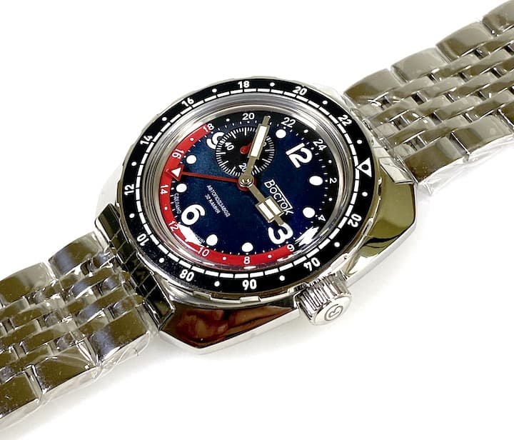 VOSTOK AMPHIBIA with additional 24hr time (71069A) - 4