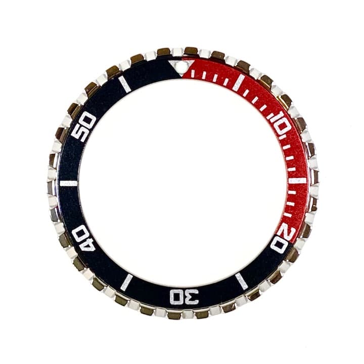 Crown - Lünette VOSTOK AMPHIBIA KOMANDIRSKIE, mit Feder poliert (LU-INS-43)