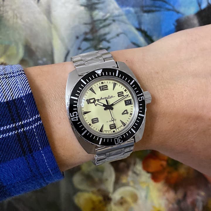 VOSTOK AMPHIBIA Lumineszenz (170891) - 4