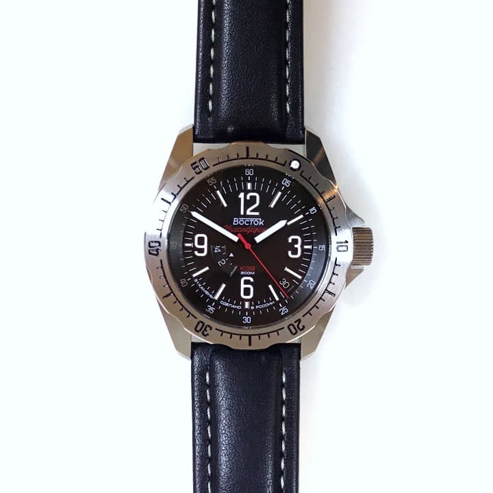 VOSTOK KOMANDIRSKIE K-39 with 24hr index (390776) - 2