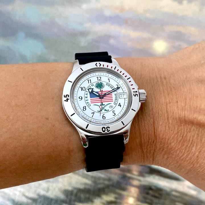 VOSTOK AMPHIBIA OPERATION DESERT SHIELD (120065) - 2