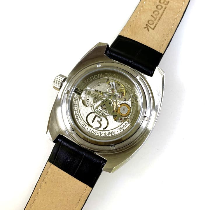 Glass case back SCUBA DUDE (large) VOSTOK AMPHIBIA KOMANDIRSKIE (GB-2) - 4