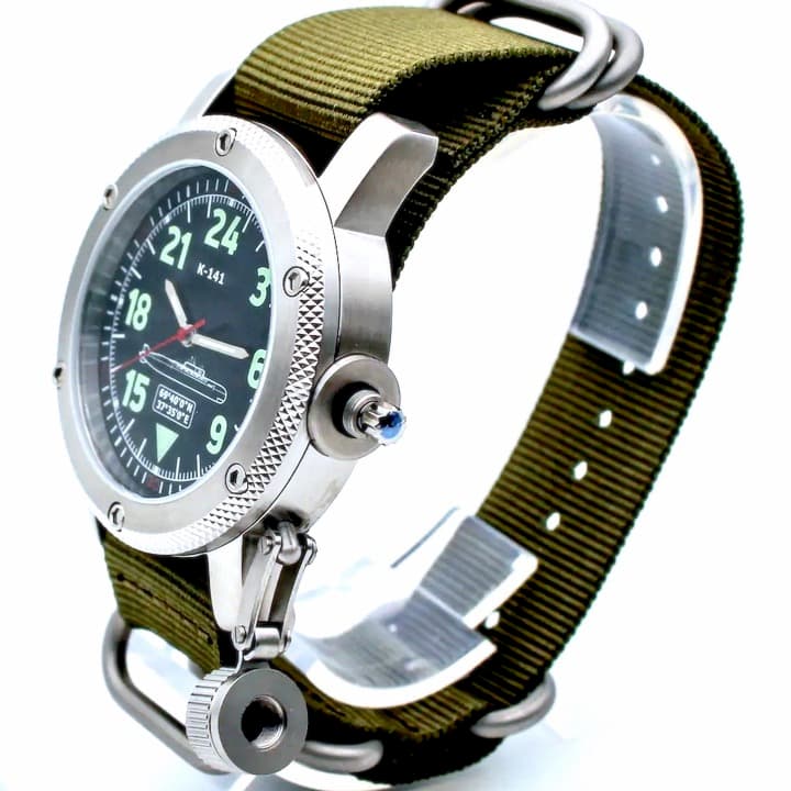 TRIUMPH SUBMARINE KURSK, 24hr time, SAPPHIRE glass (1089.21) - 4