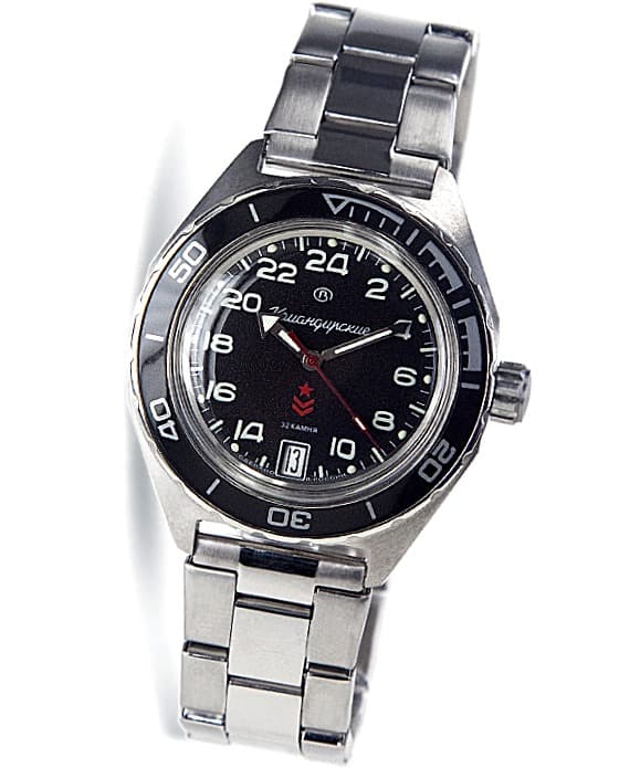 VOSTOK KOMANDIRSKIE 24Std.-Zeit (650541 S1)