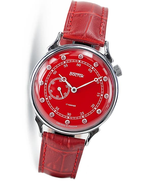 Damenuhr VOSTOK mit Swarovski Kristallen (581590)